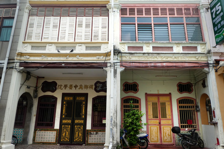 Les belles maisons de Penang