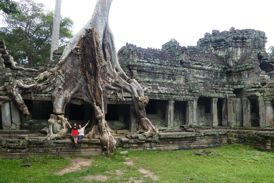 Notre arbre magique du Preah Khan