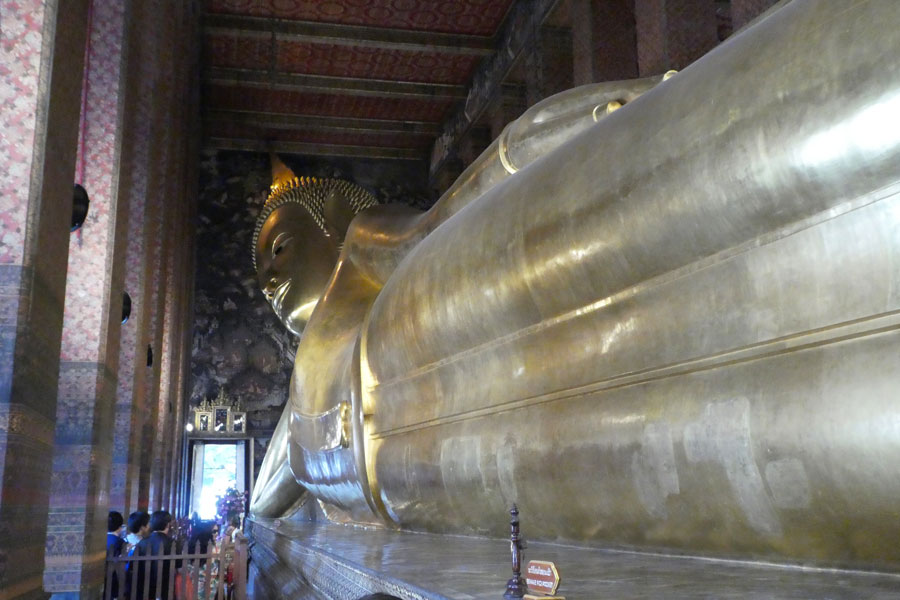Le Buddha couché du Wat Pho