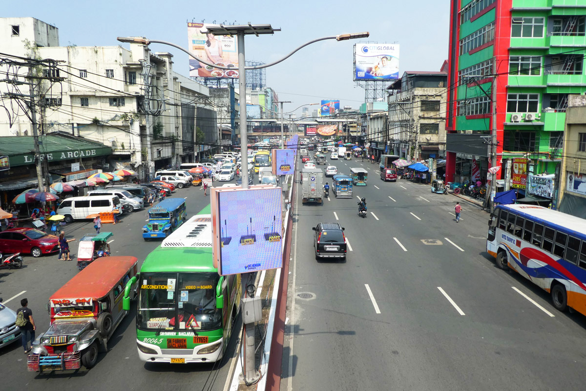 Les routes de Manille